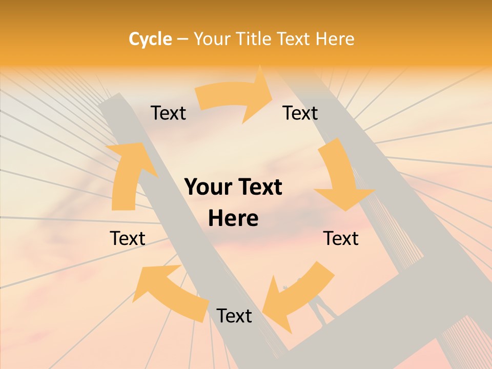 Table Corporation Writing PowerPoint Template