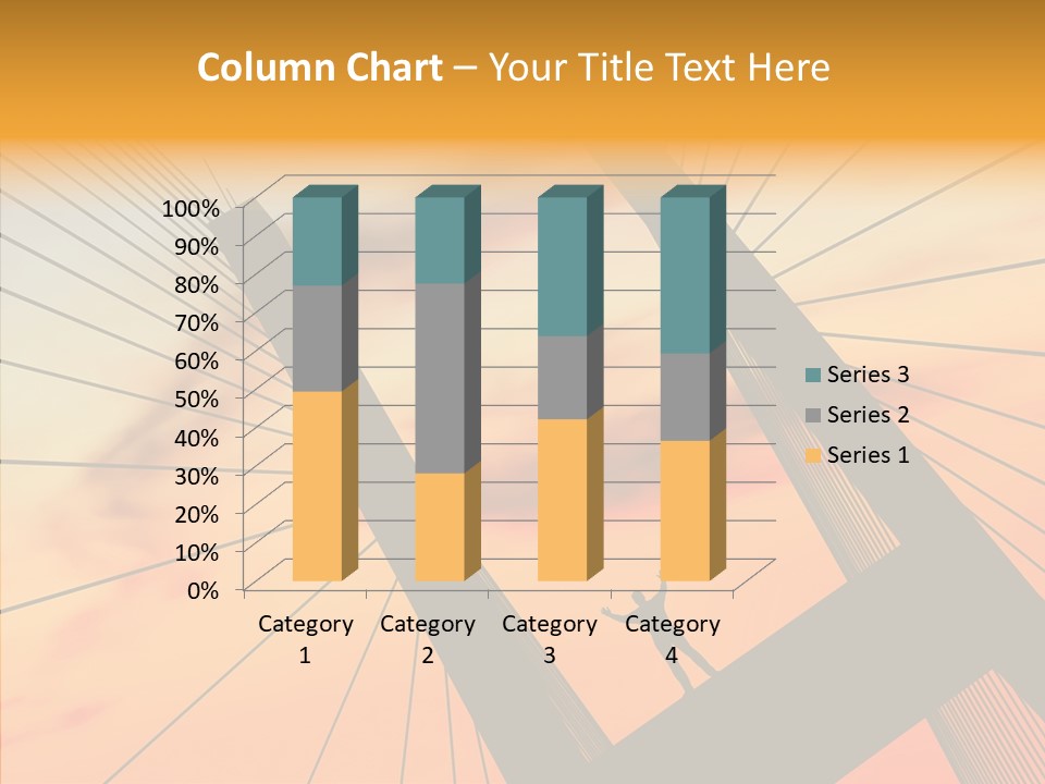 Table Corporation Writing PowerPoint Template