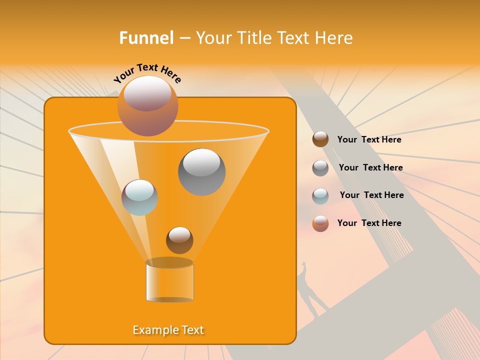 Table Corporation Writing PowerPoint Template