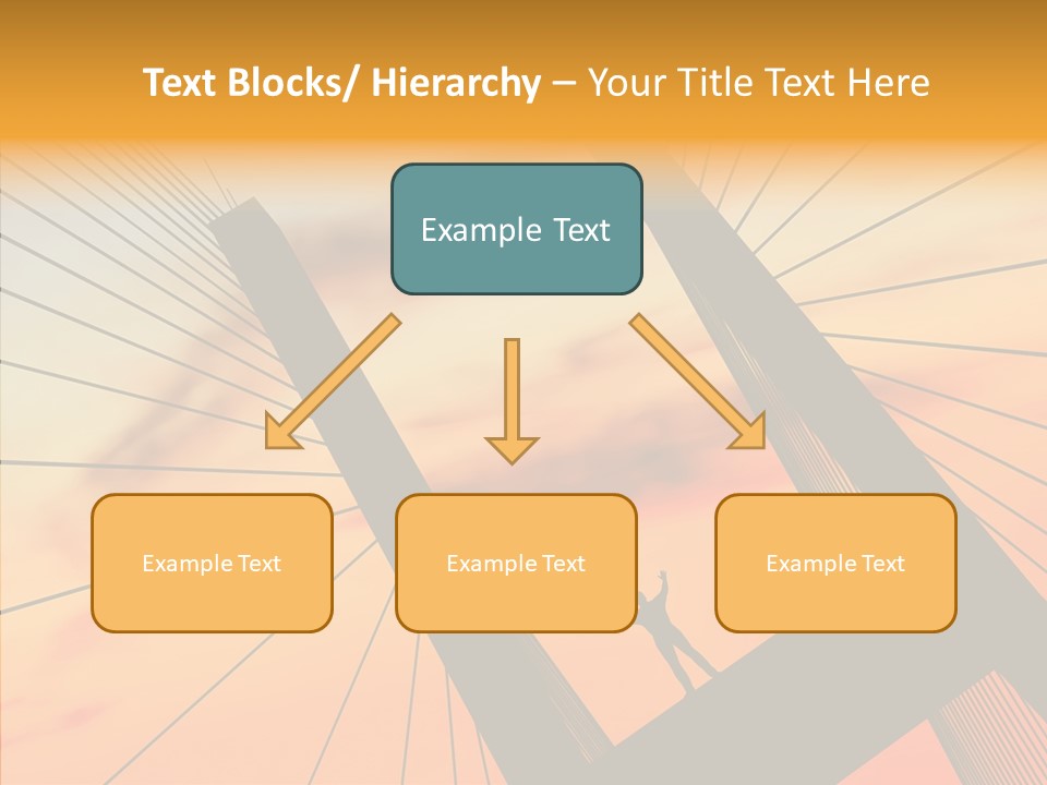 Table Corporation Writing PowerPoint Template