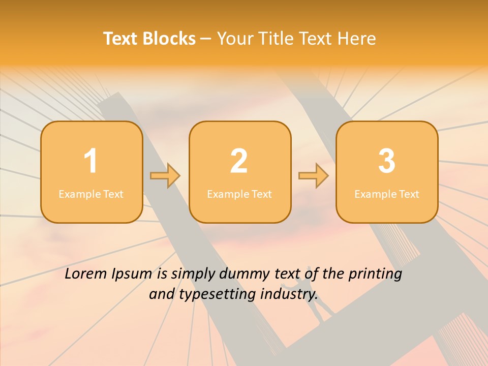 Table Corporation Writing PowerPoint Template