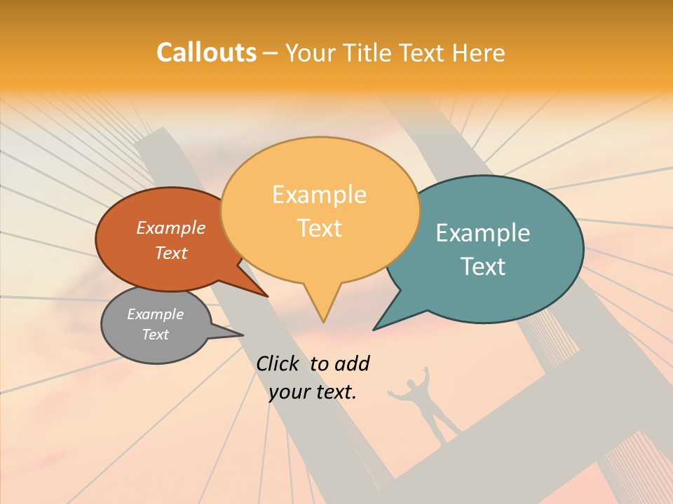 Table Corporation Writing PowerPoint Template