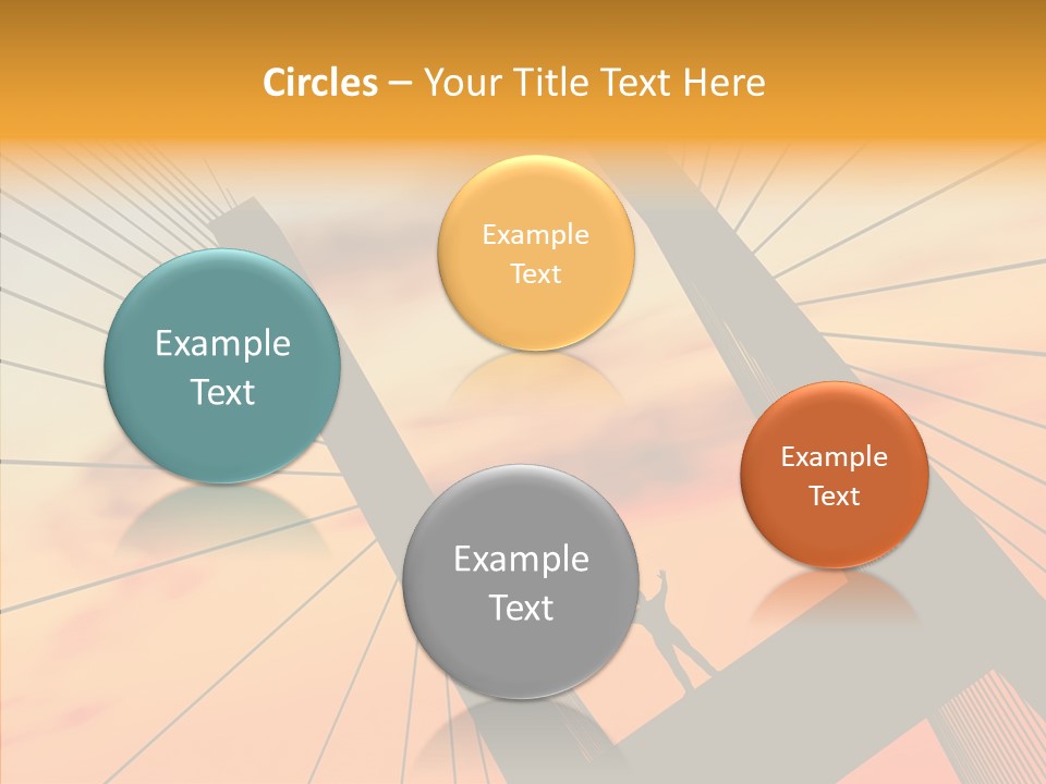 Table Corporation Writing PowerPoint Template