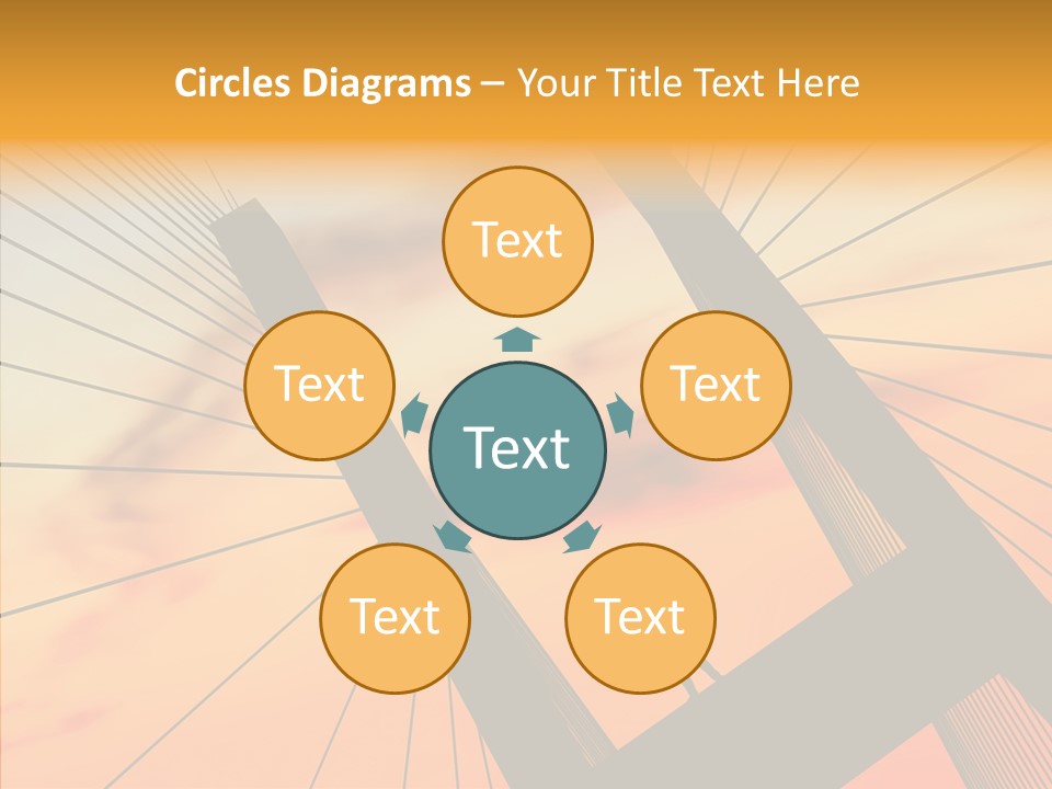Table Corporation Writing PowerPoint Template