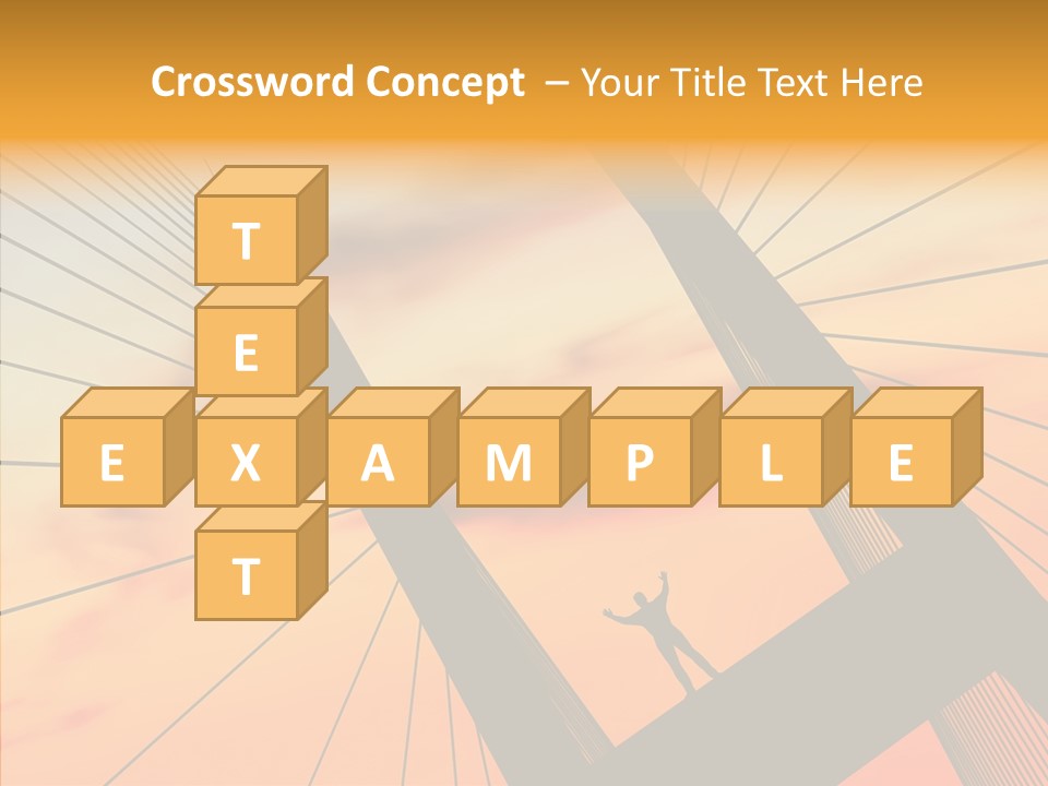 Table Corporation Writing PowerPoint Template