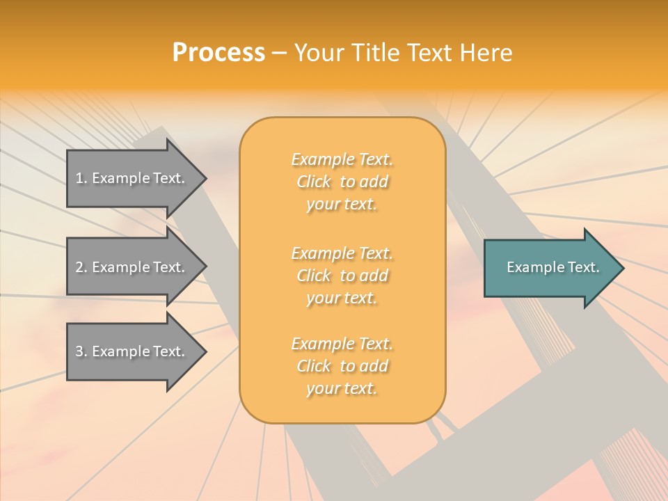 Table Corporation Writing PowerPoint Template