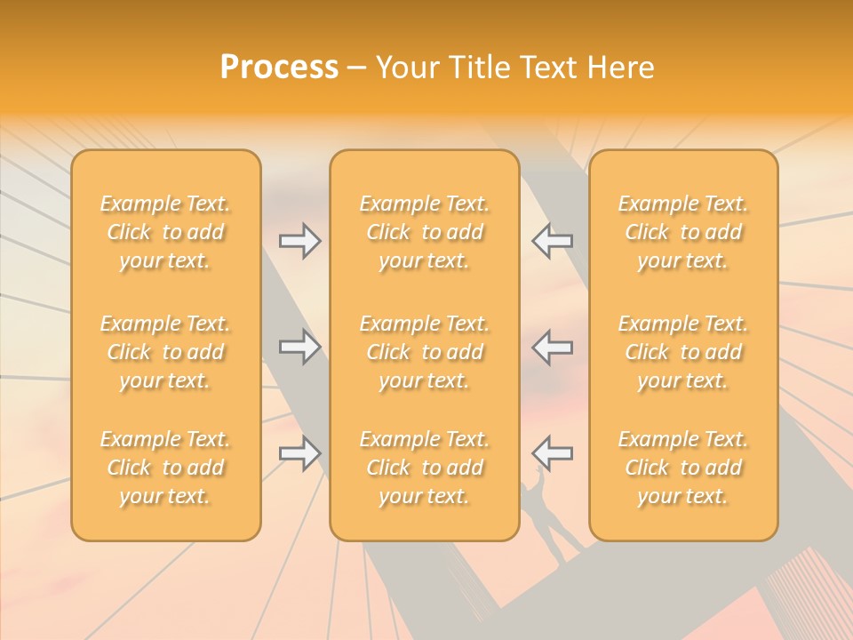 Table Corporation Writing PowerPoint Template