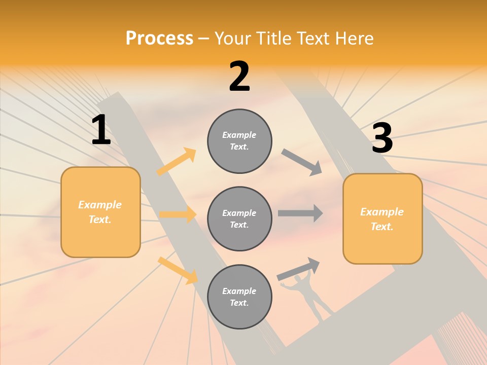 Table Corporation Writing PowerPoint Template
