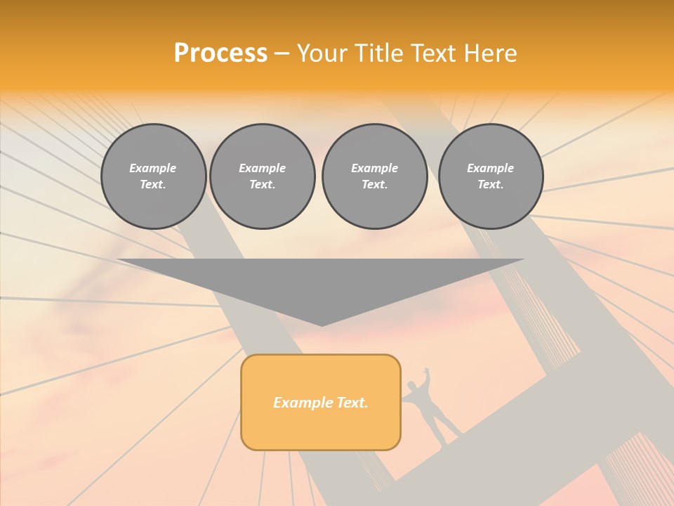 Table Corporation Writing PowerPoint Template