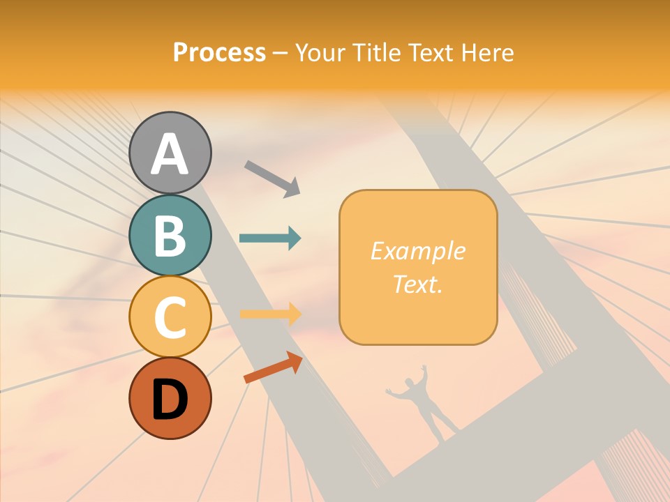 Table Corporation Writing PowerPoint Template