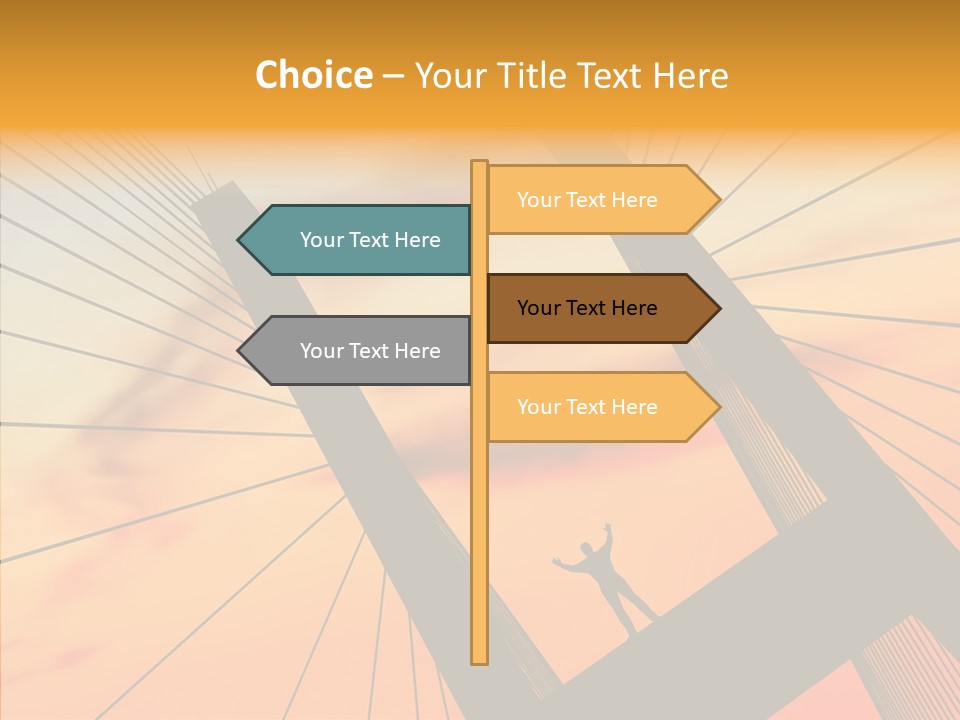 Table Corporation Writing PowerPoint Template
