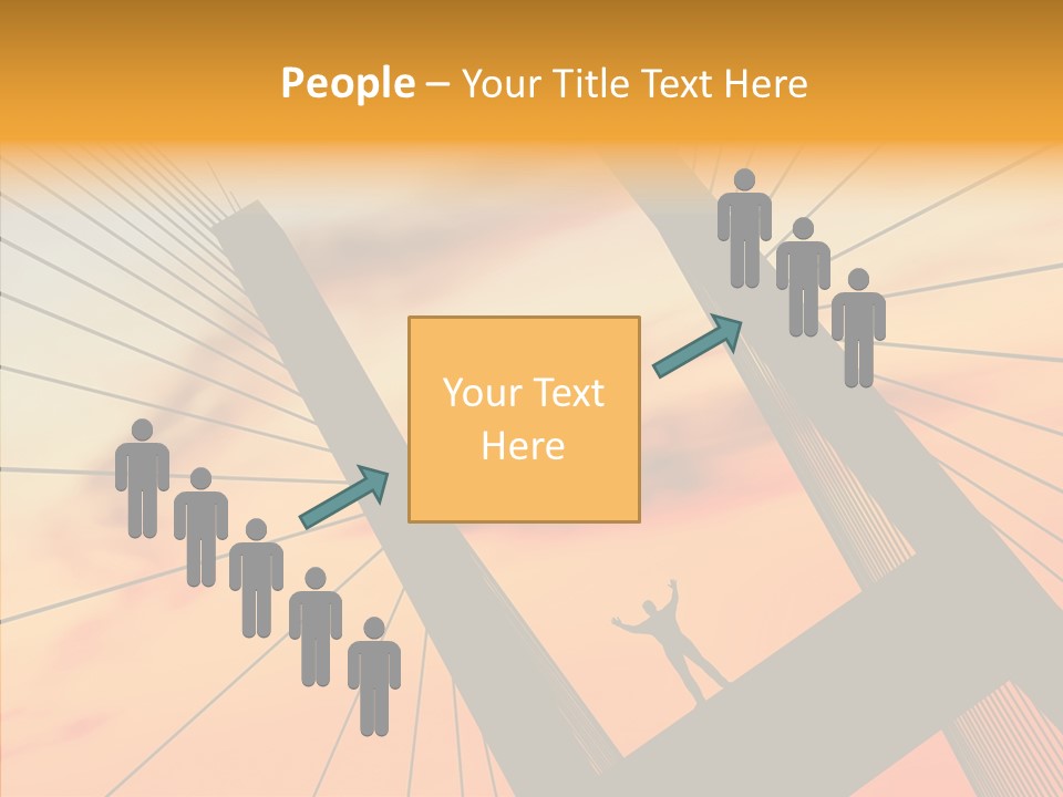 Table Corporation Writing PowerPoint Template
