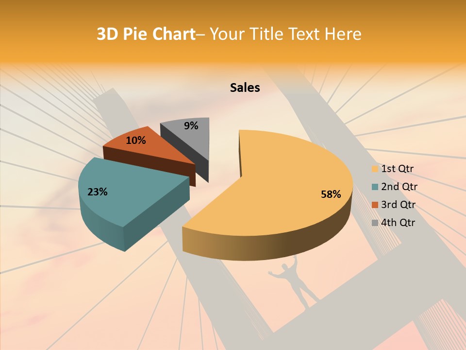 Table Corporation Writing PowerPoint Template