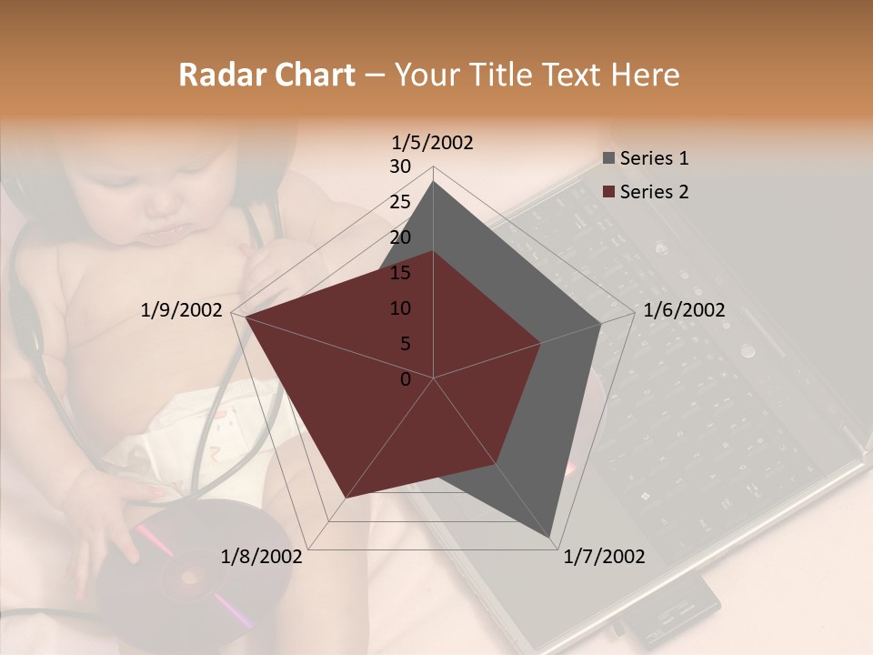 Creation Eye Isolated PowerPoint Template
