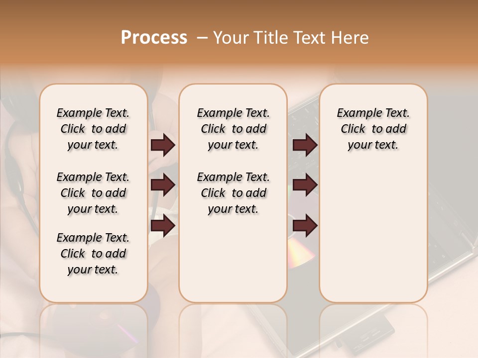 Creation Eye Isolated PowerPoint Template
