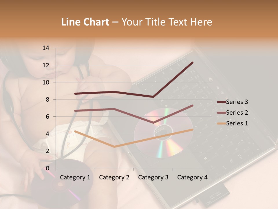 Creation Eye Isolated PowerPoint Template