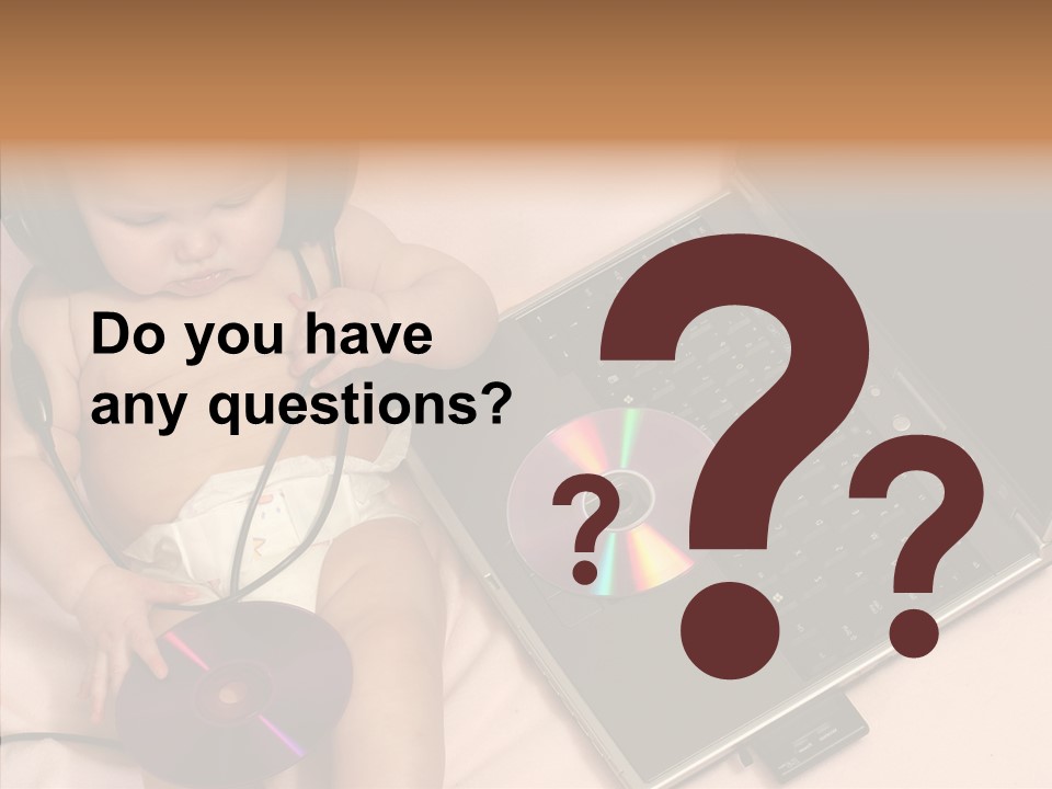 Creation Eye Isolated PowerPoint Template