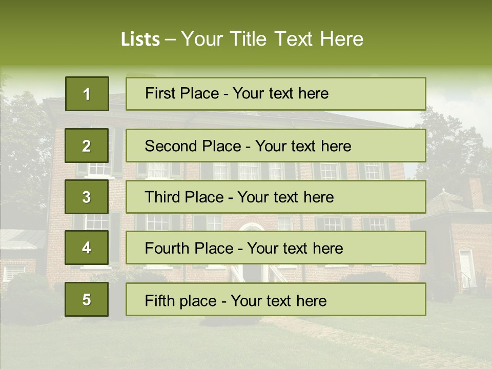 Educational Historic County PowerPoint Template