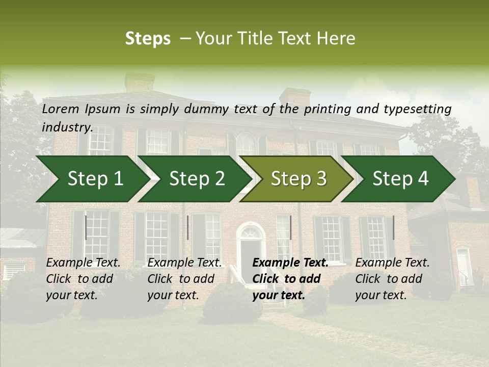 Educational Historic County PowerPoint Template