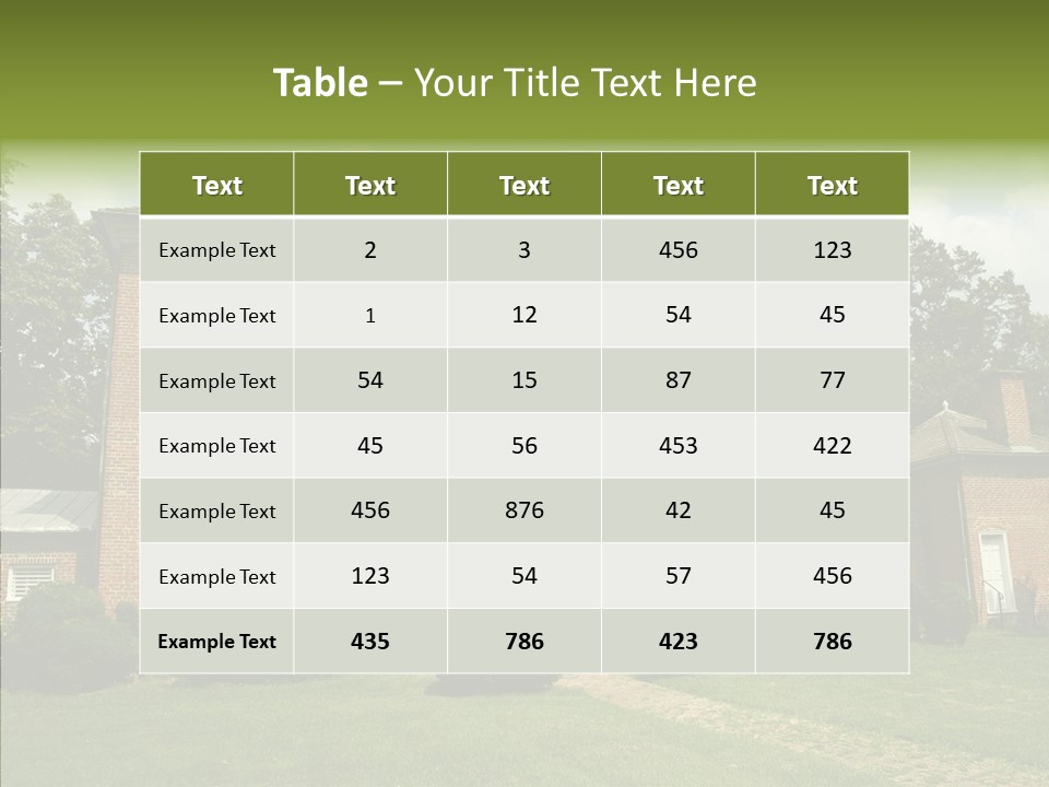 Educational Historic County PowerPoint Template