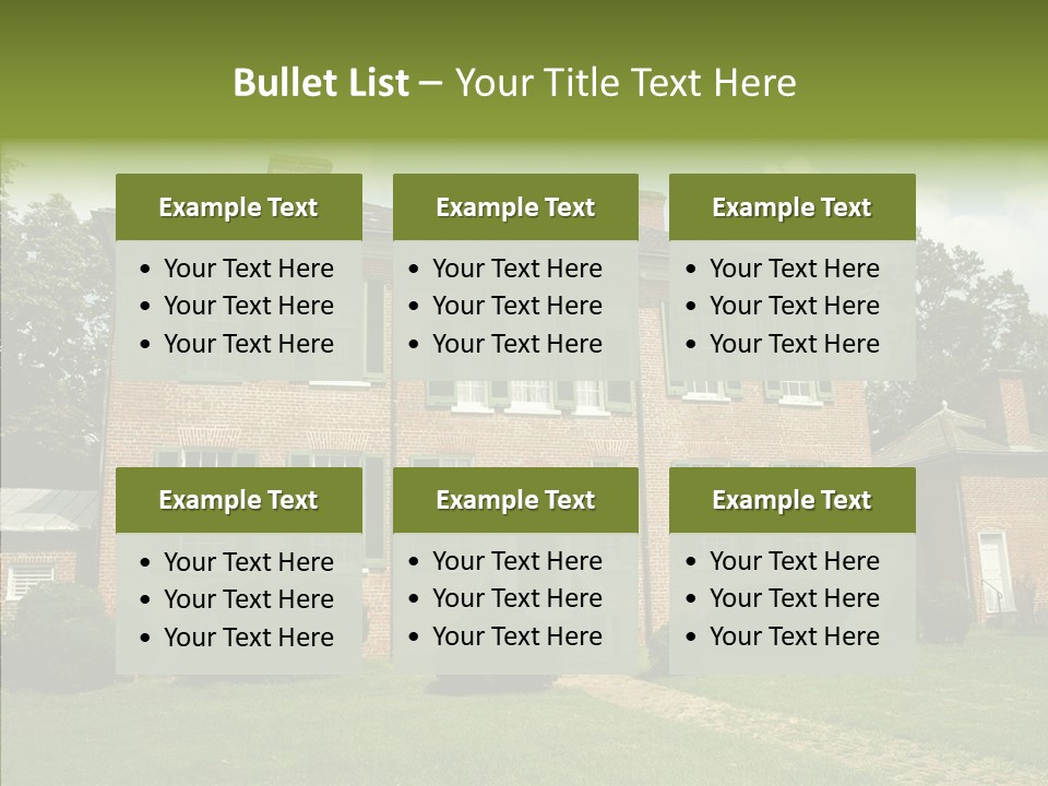 Educational Historic County PowerPoint Template