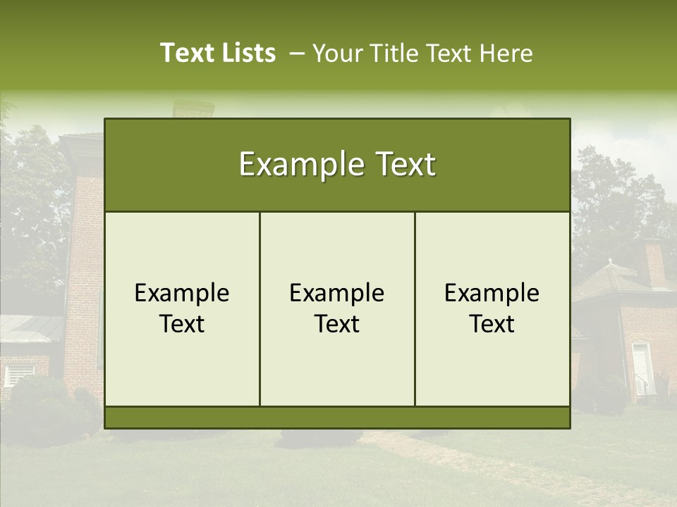 Educational Historic County PowerPoint Template
