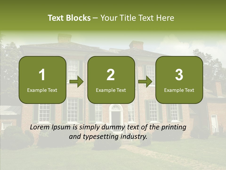 Educational Historic County PowerPoint Template