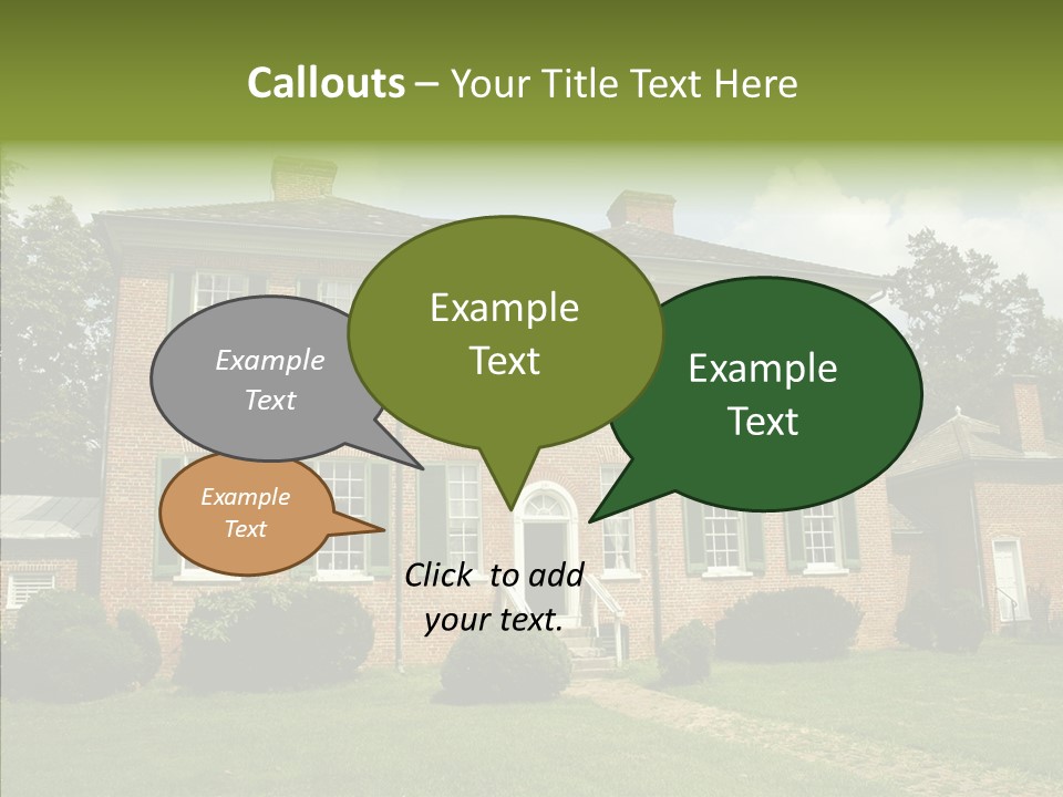 Educational Historic County PowerPoint Template