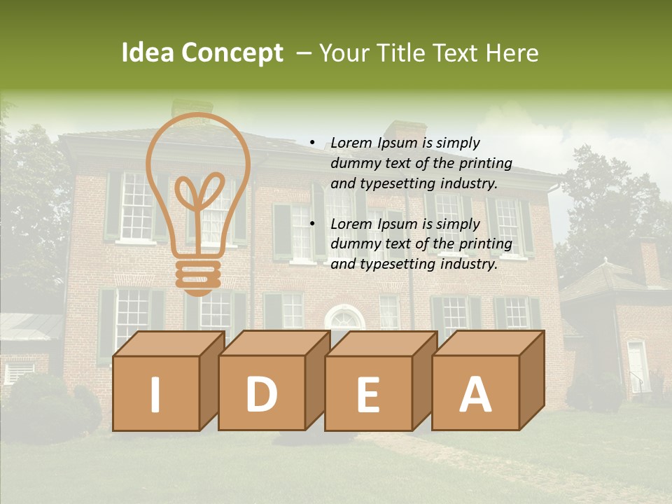 Educational Historic County PowerPoint Template