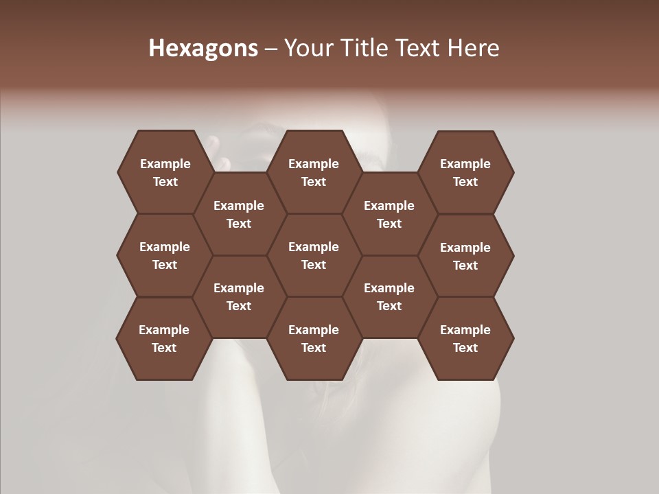 One Girls Person PowerPoint Template