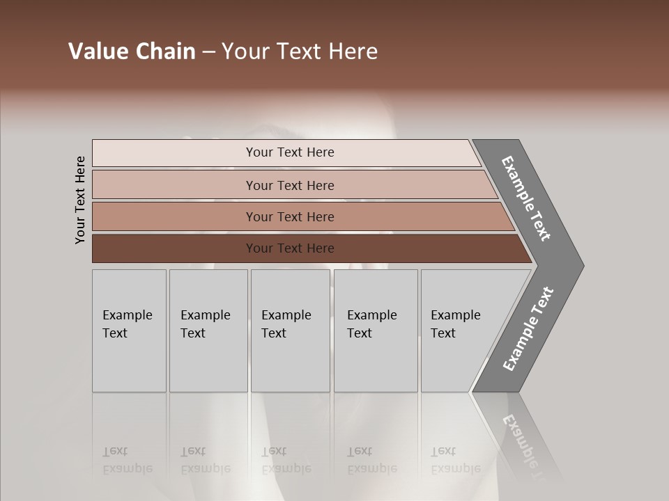 One Girls Person PowerPoint Template