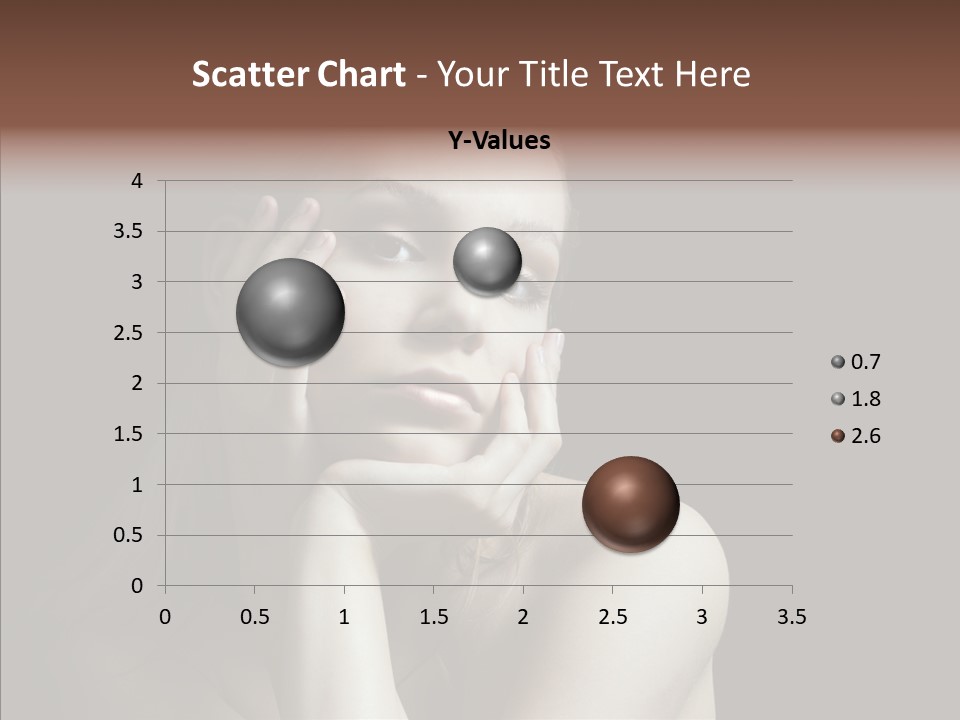 One Girls Person PowerPoint Template