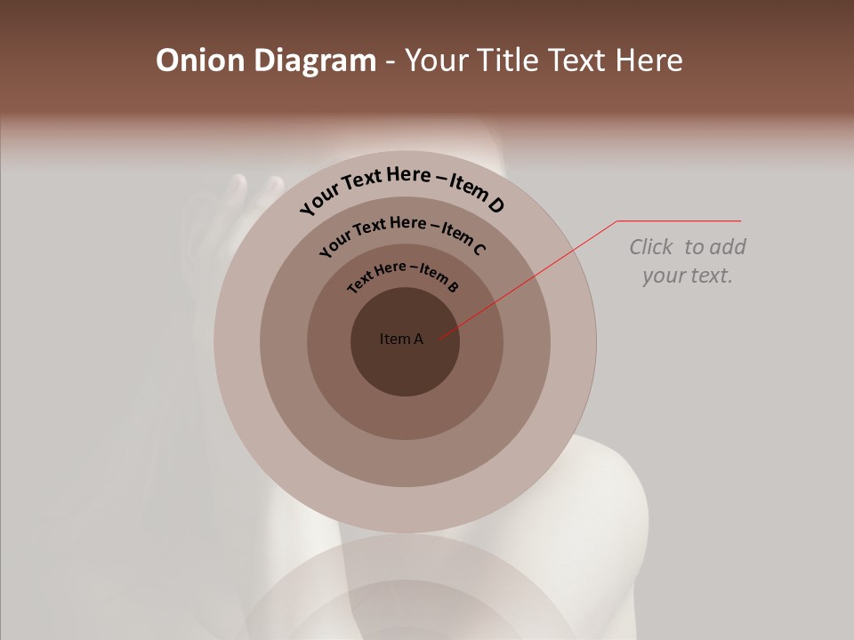 One Girls Person PowerPoint Template