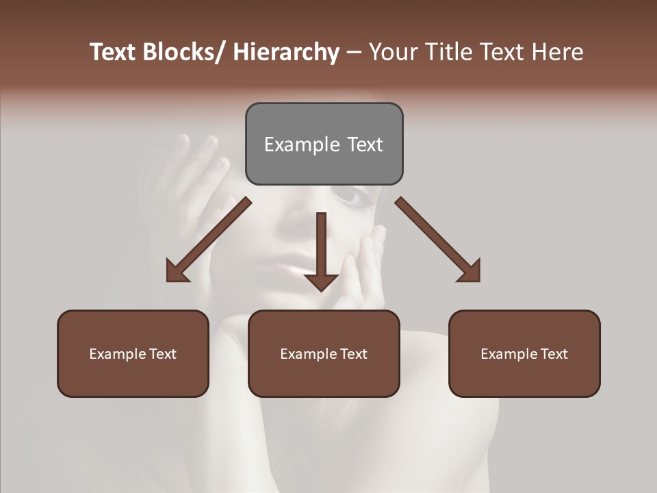 One Girls Person PowerPoint Template