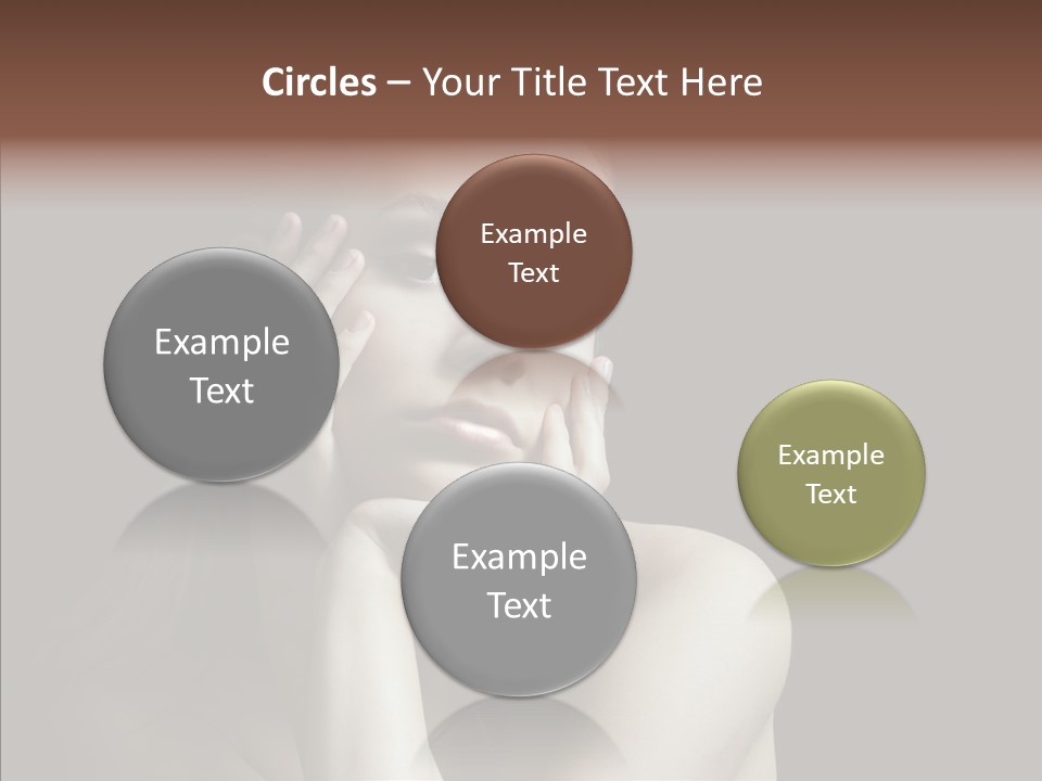 One Girls Person PowerPoint Template