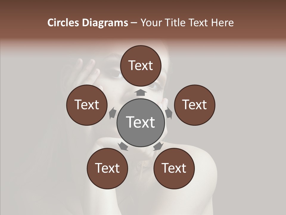 One Girls Person PowerPoint Template