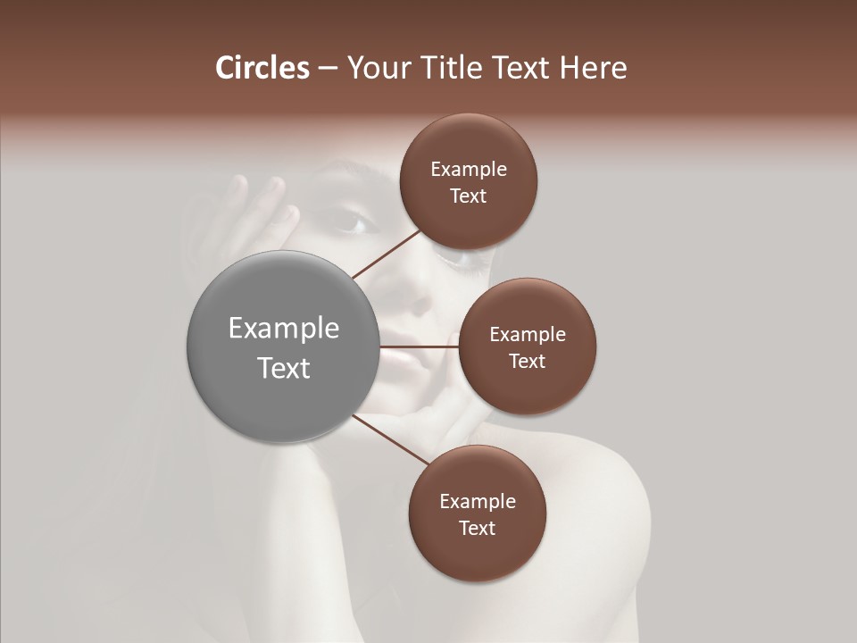 One Girls Person PowerPoint Template