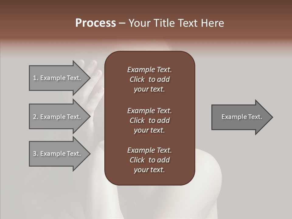 One Girls Person PowerPoint Template