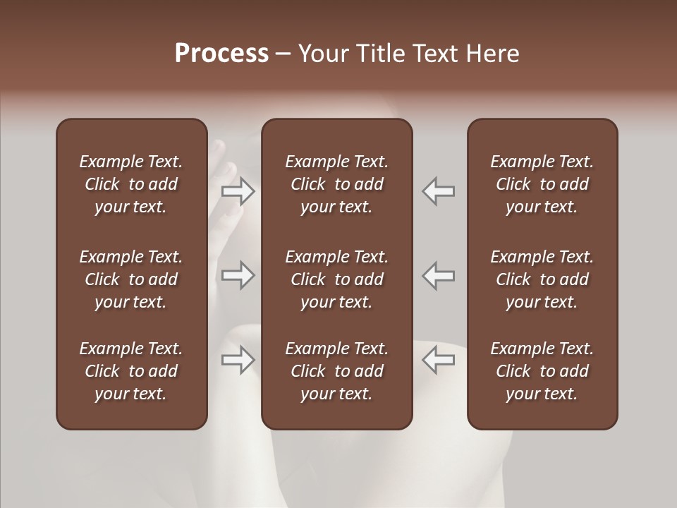 One Girls Person PowerPoint Template