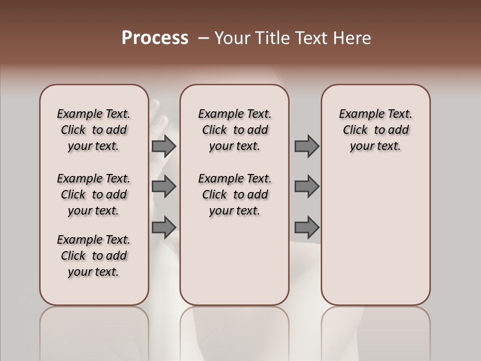 One Girls Person PowerPoint Template