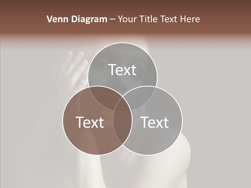 One Girls Person PowerPoint Template