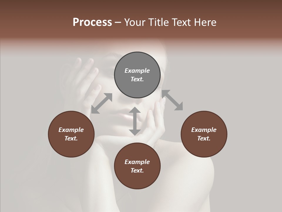 One Girls Person PowerPoint Template