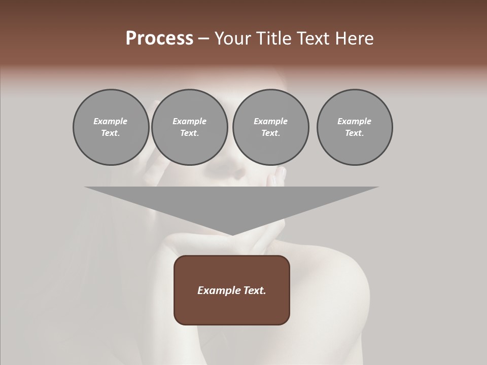 One Girls Person PowerPoint Template