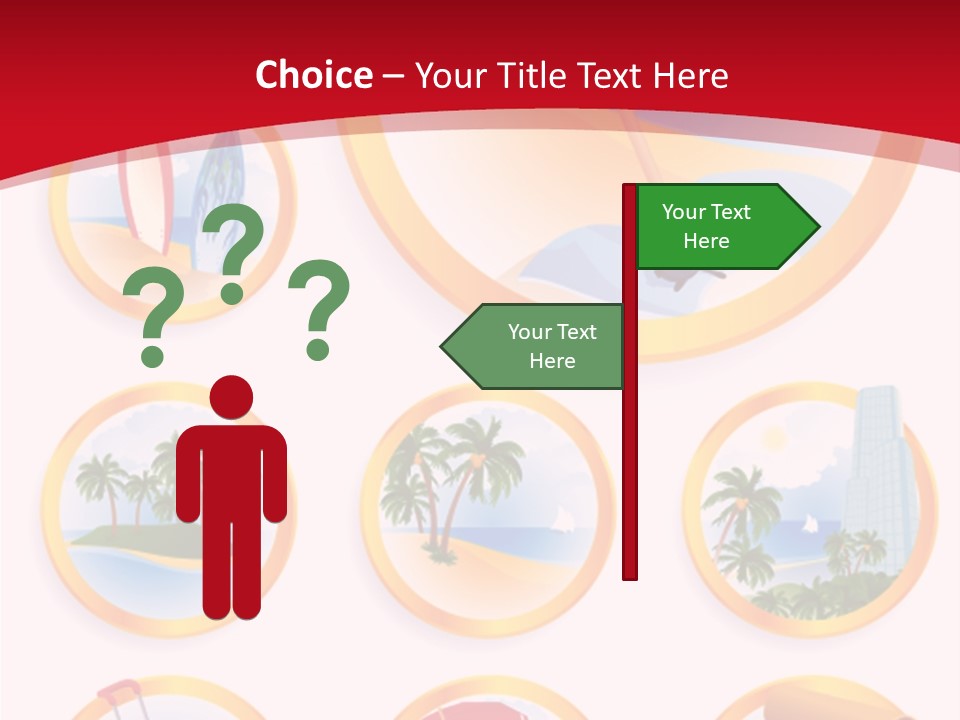 Computer Icons Destinations PowerPoint Template