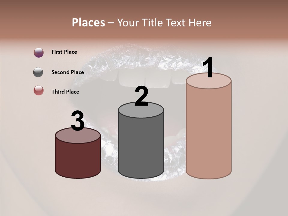 Attractive Make Up One PowerPoint Template