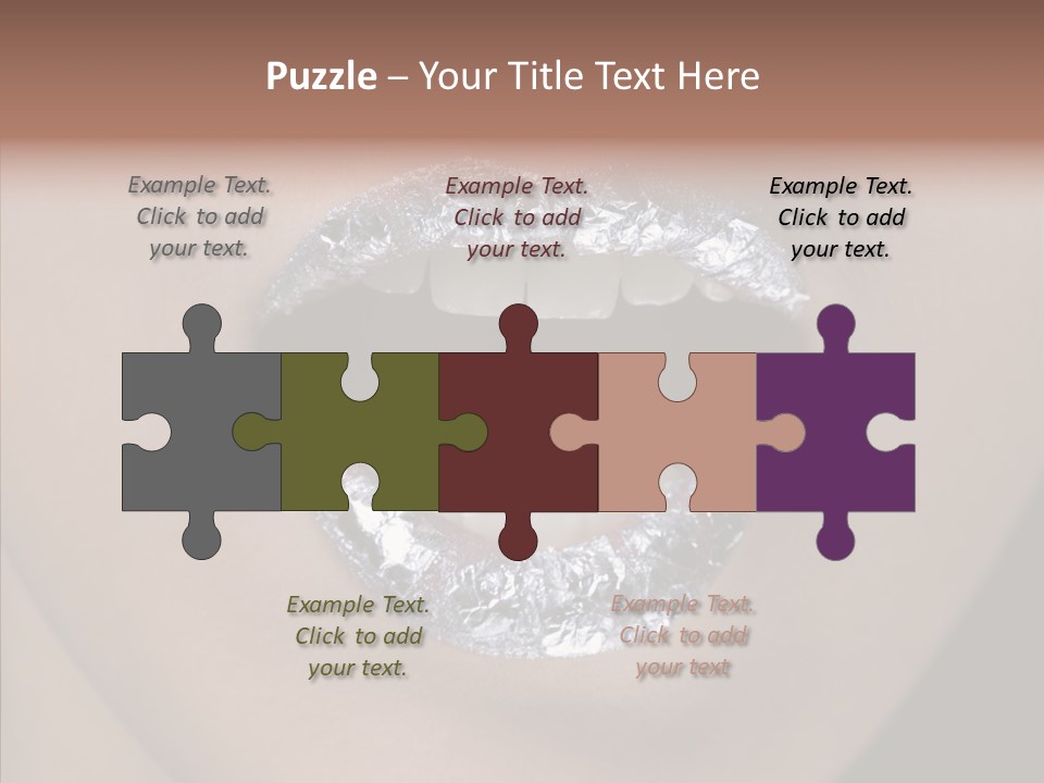 Attractive Make Up One PowerPoint Template