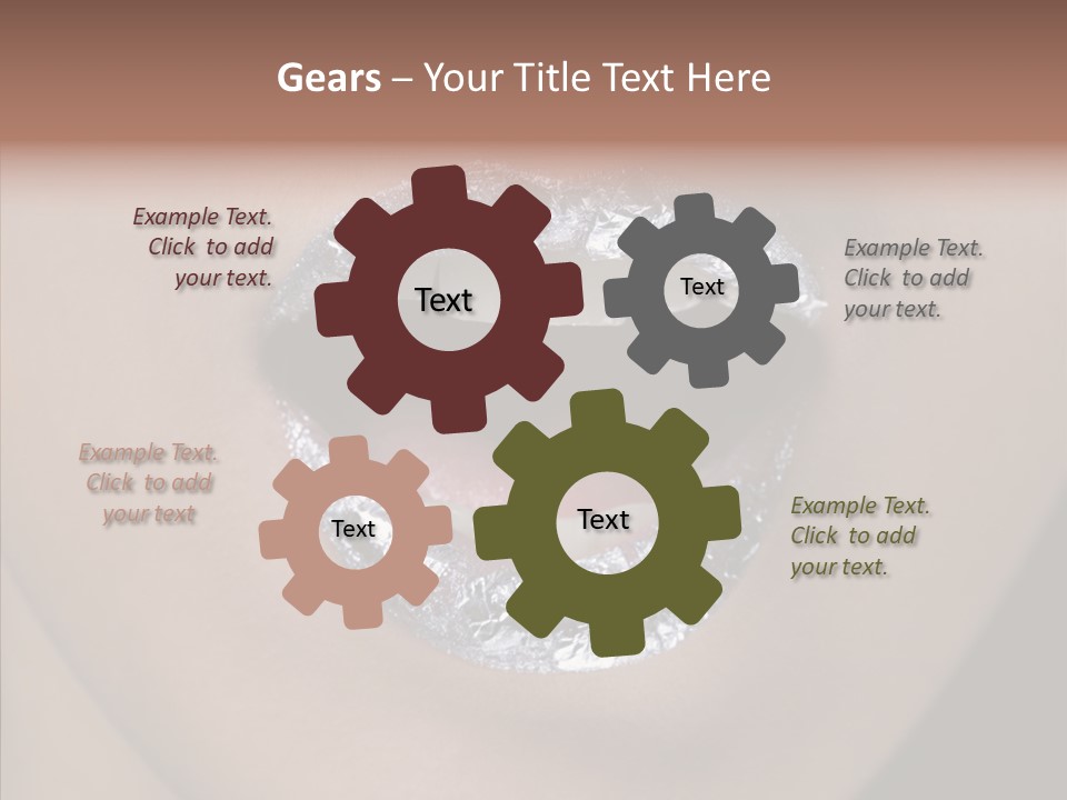 Attractive Make Up One PowerPoint Template