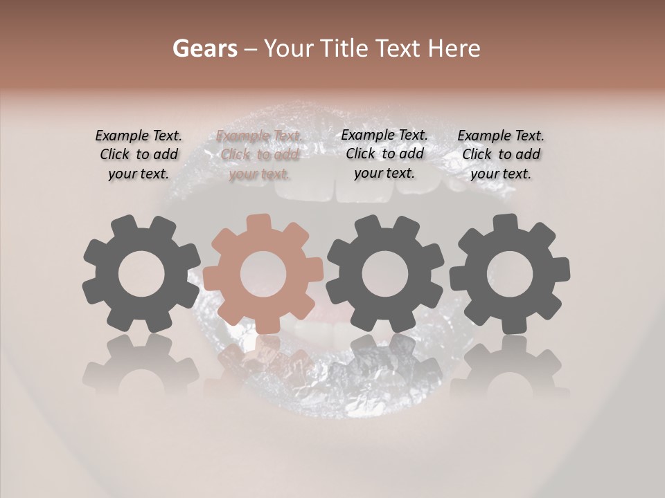 Attractive Make Up One PowerPoint Template