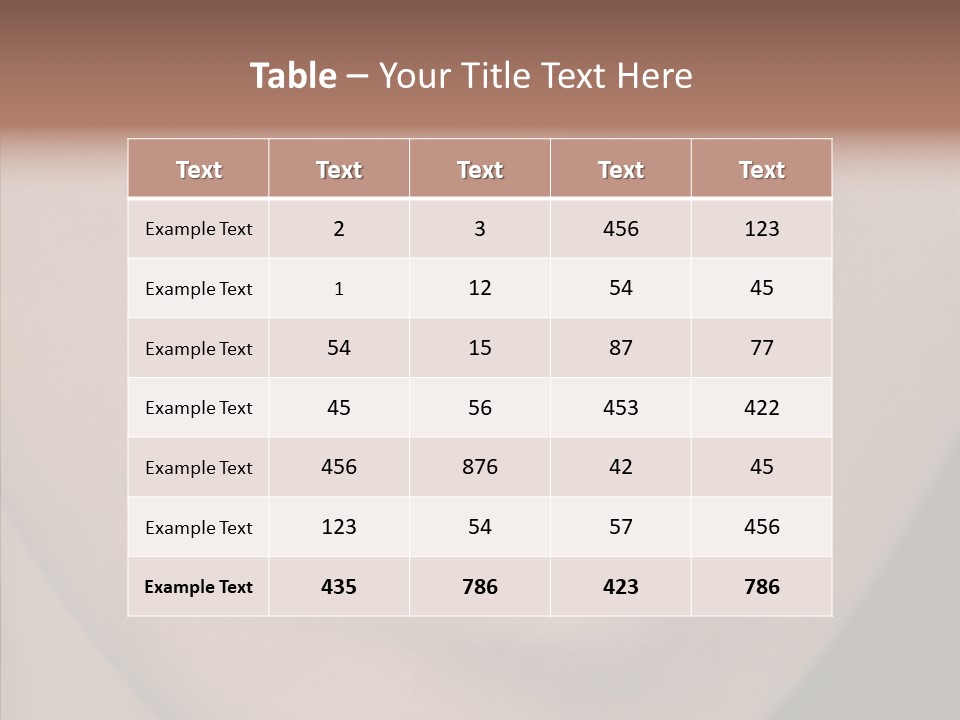 Attractive Make Up One PowerPoint Template