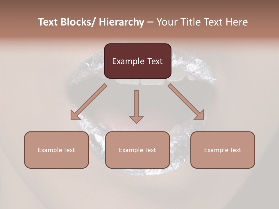 Attractive Make Up One PowerPoint Template